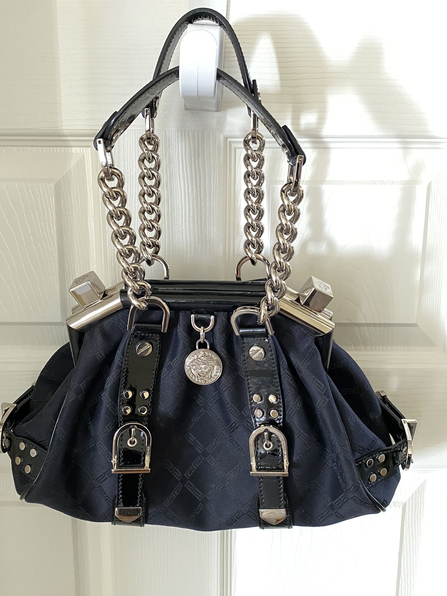 Versace Black Bag, Satchel, Tote