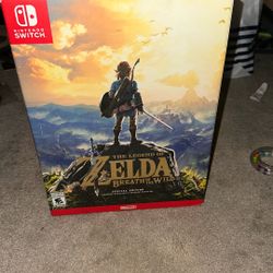 Nintendo Switch Zelda Breath Of The Wild Special  Edition 