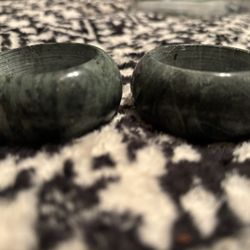 Authentic Jade candle holders