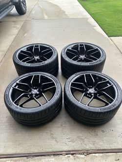 C8 z06 wheels and tires with tpms