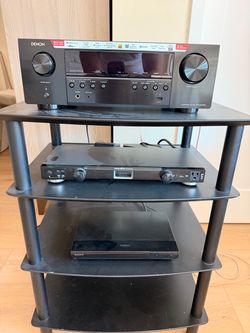 Definitive Technology Home Theater Speaker System + Denon Receiver