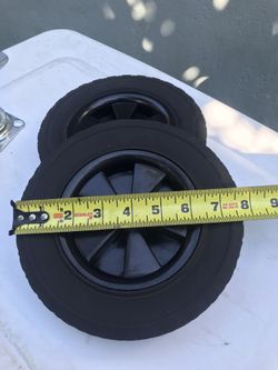 2 Heavy Duty Wheels 