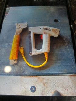 Stanley and arrow staples gun and hammer tacker stapler tool....$20 each