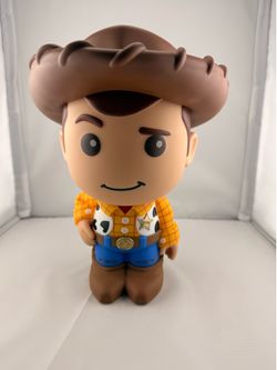 Woody piggy bank
