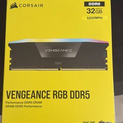 Vengeance RGBDDR5 ram 32 gigs in total