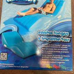 Pool Lounger Floatie Zero Gravity With Cup Holder