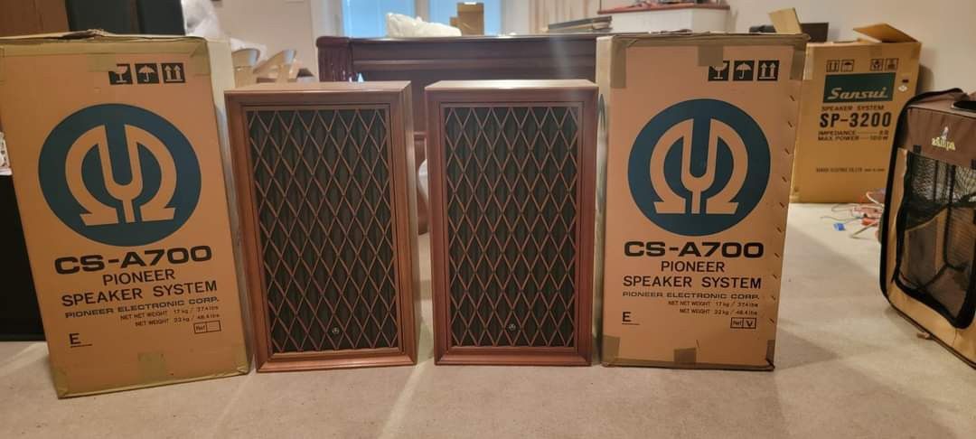 Pioneer CS-A700 Speakers  w/Original Boxes
