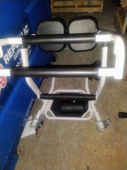 sit-to-stand patient transfer lift or stand assist aid,