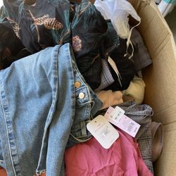 Women’s clothes full box everything is brand new!! Over 80 pieces $2.5 piece or $200 all