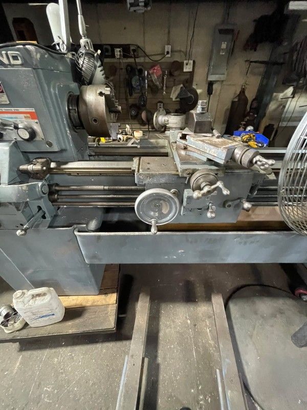 Industrial Lathe Machine