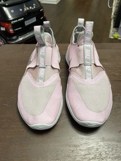 Nike  Flex Runner GS 'Pink Foam Metallic Silver'