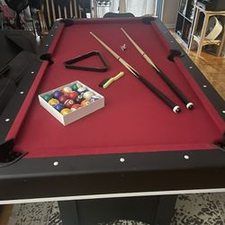 Pool And Ping Pong Table