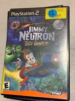 Jimmy Neutron Boy Genius PS2 Game