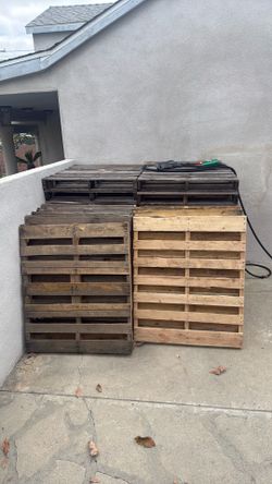 Wood pallets