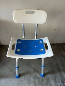 Adjustable Shower Chair with Back