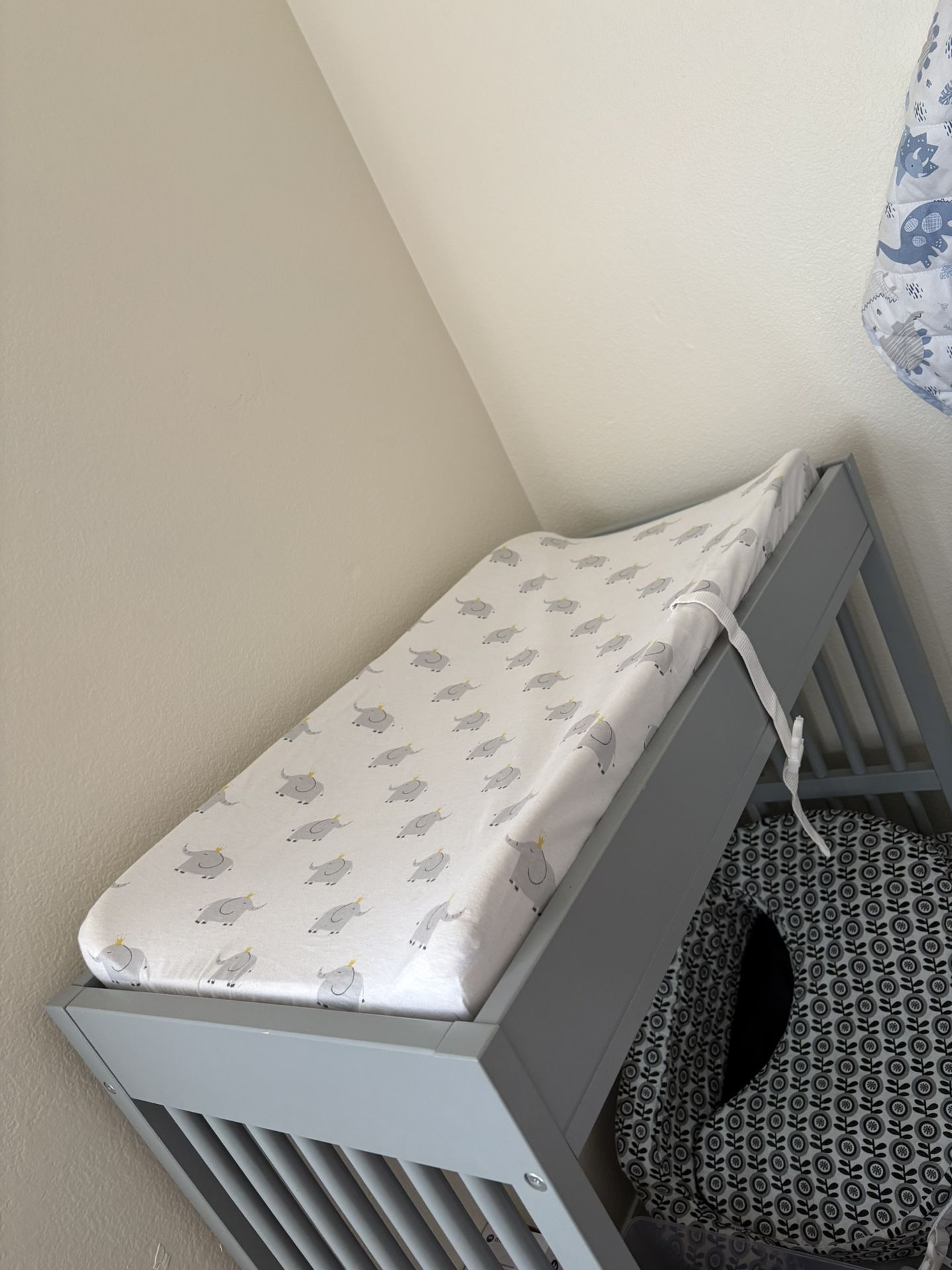 Light Grey Changing Table