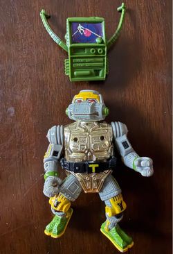 1988 Teenage Mutant Ninja Turtles Metalhead Action Figure Original Vintage TMNT