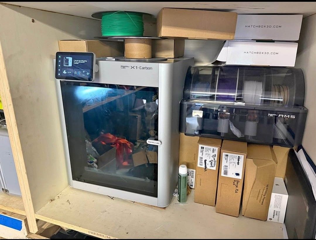 Bambu Lab X1-Carbon (X1C) 3D printer