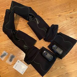 New set HubiCare leg Massager Wraps with Controllers