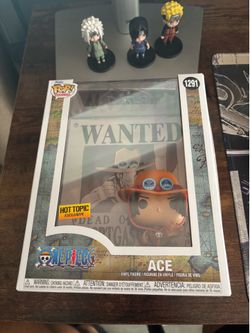 Funk Pop Ace WANTED Poster NEW