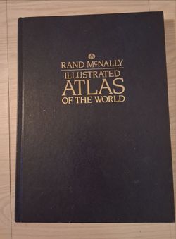 Xlarge world atlas