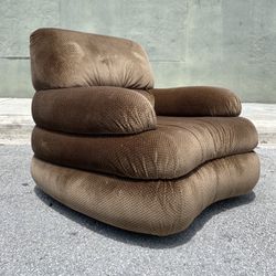 Vintage Velvet Armchair 