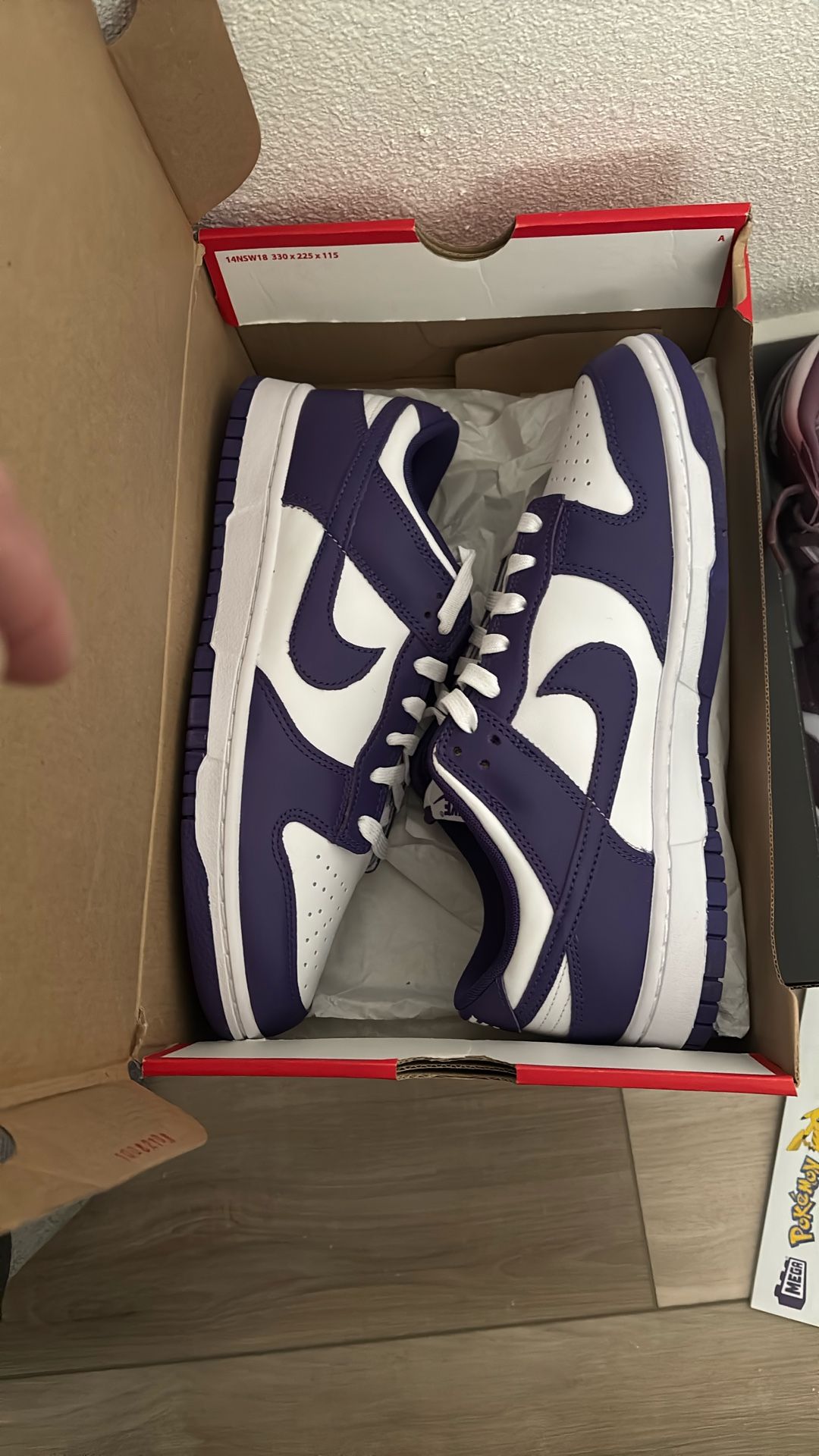 Championship Court Purple Dunks 