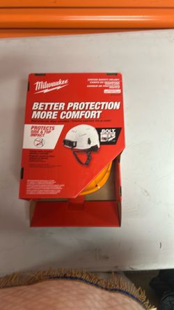 Milwaukee Vented orange safety Helment 48-73-1312