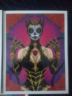 DC Cat Woman Signed by GiGi Rockets