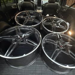 Corvette c8 OEM Carbon Flash Wheels