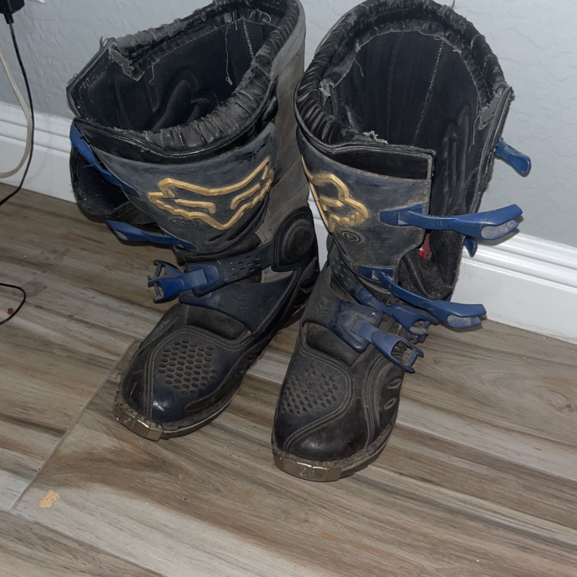 vintage fox racing boots