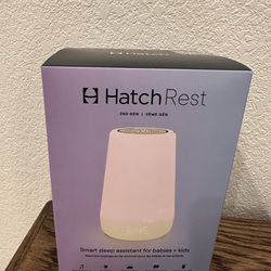 Hatch Rest 2nd Gen, Night Light, Sound Machine, Clock