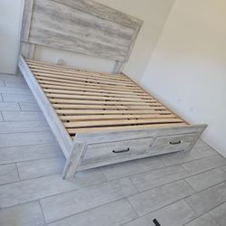 King Bed Frame With Storage