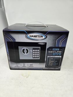 Digital Security Safe Box Hampton Compact Mini Electronic Combination Keypad New