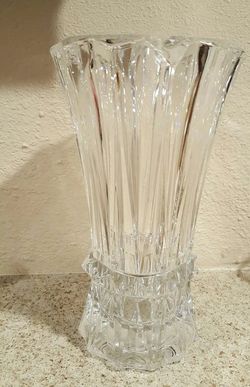 Swedish crystal vase
