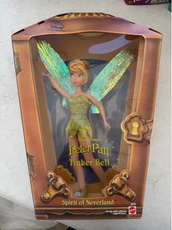 Disney Collector Dolls Peter Pan Tinker Bell "Spirit of Neverland" doll