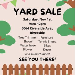 Yard Sale / Garage Sale