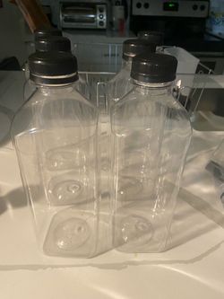 6 plastic bottle 32 oz