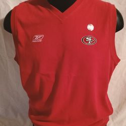 San Francisco 49ers Adult Vest Lg Or XL