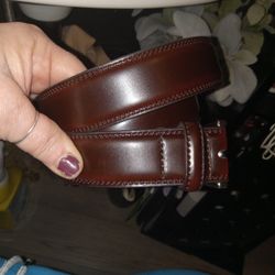 MEN'S LEATHER BELT