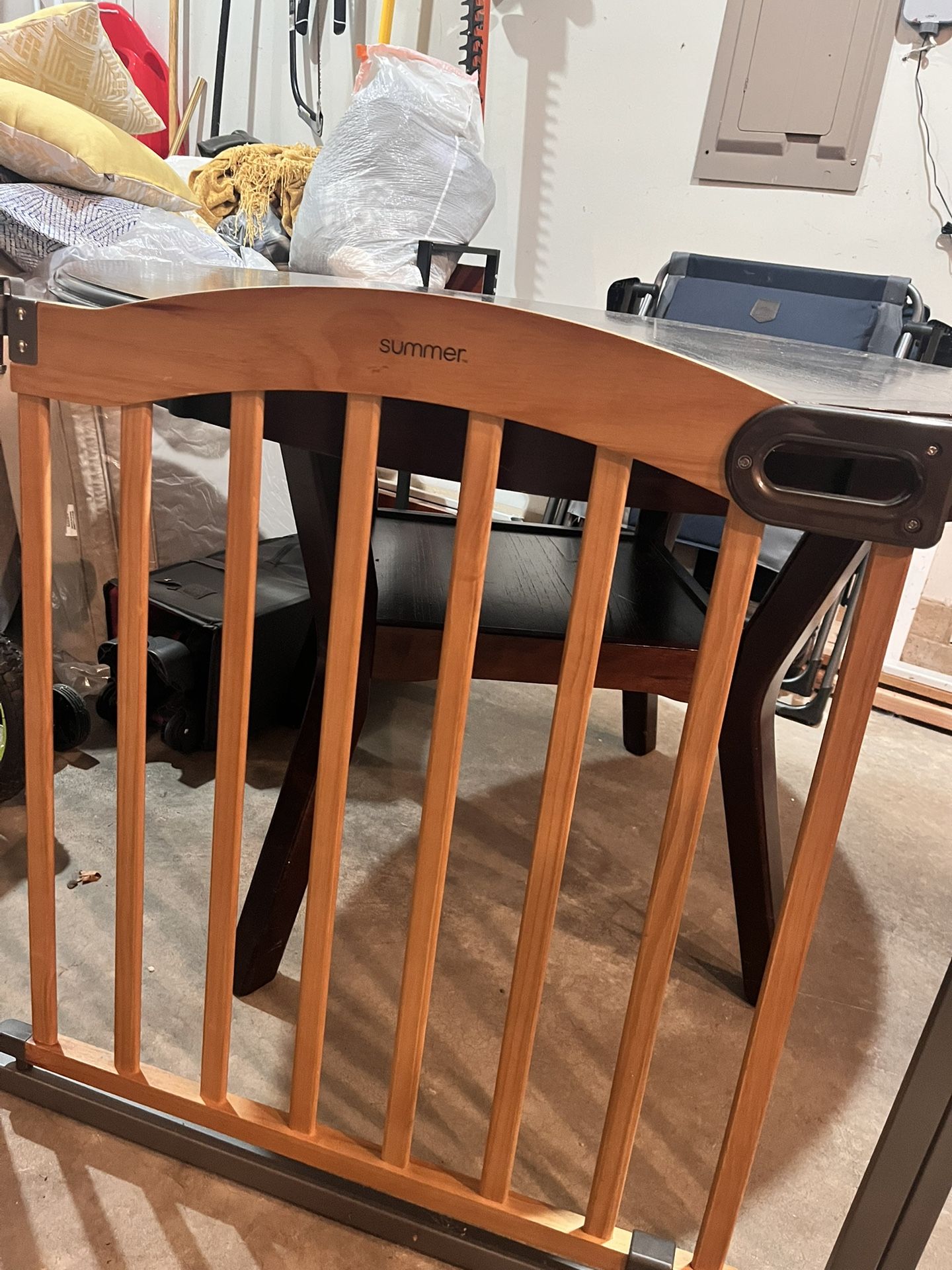 Metal And Wood Baby/Pet Gate