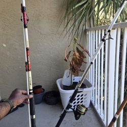 $35 35 35 !!2 Surf Fishing Poles And One Penn Reel!!