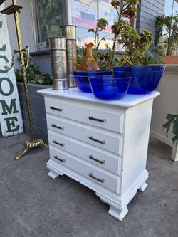 Nightstand With Four Drawers