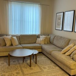 Beautiful Sectional With Cushions