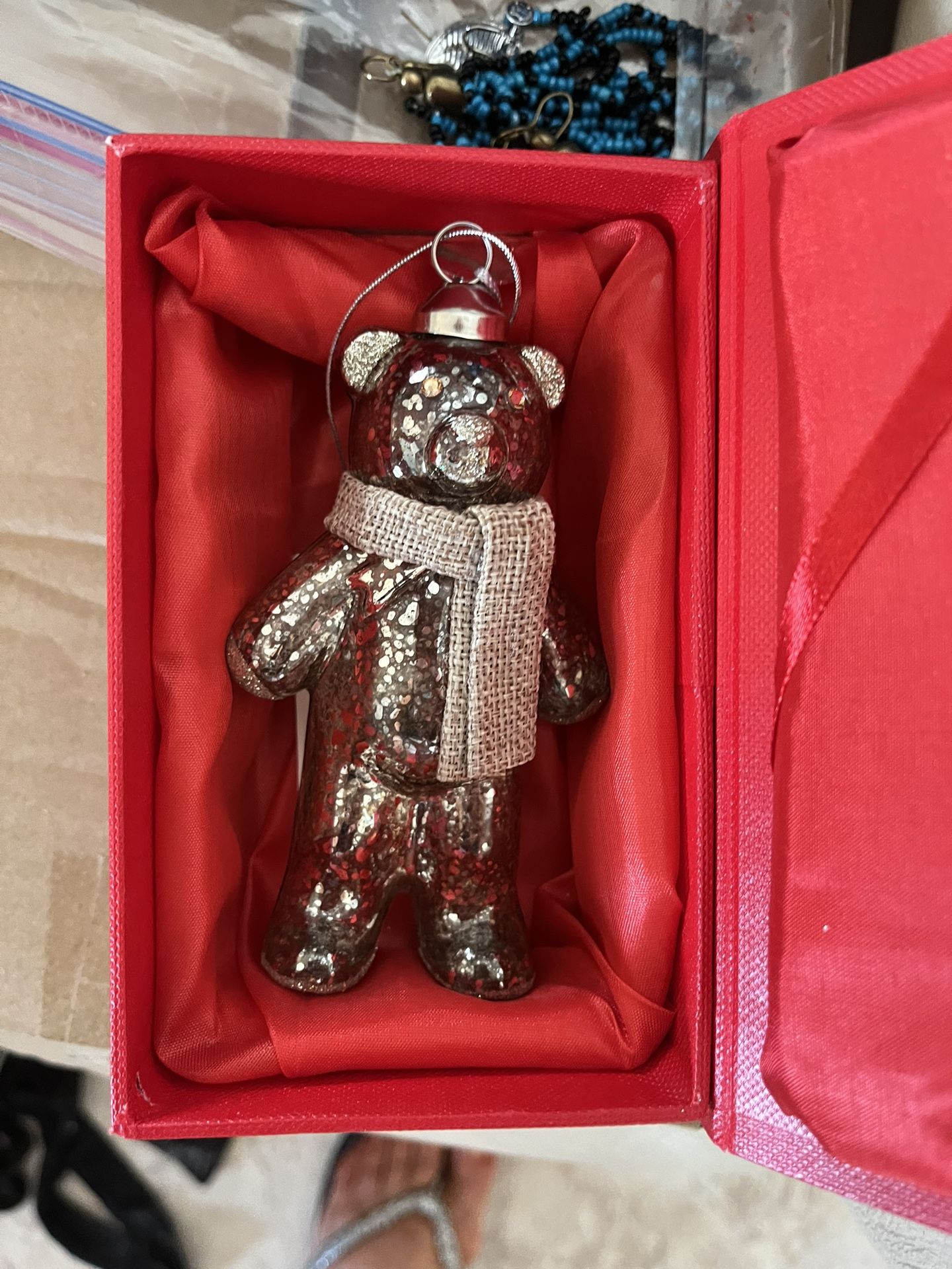 Swarovski Elements- Teddy Bear Ornament 