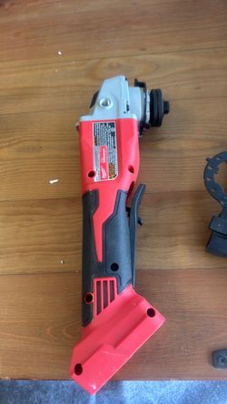 Milwaukee 4-1/2” grinder