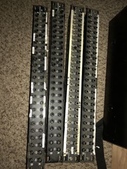 Audio Patch bays - studio - 50 each