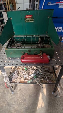 Coleman two burner stove