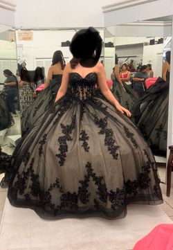 Black Quinceañera Dress 