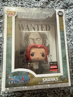 Funko Pop! Shanks Wanted Poster #1(contact info removed) Entertainment Expo Exclusive